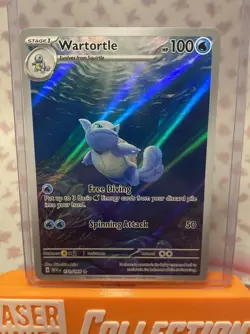 Wartortle 171/165 Sv: Scarlet & Violet 151 Illustration Rare Holo Pokemon Card - Image 1