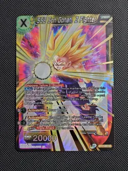 Dragon Ball Super Card Game SS 2 Son Gohan Z Fighter SR Foil Card BT17-083 NM - Image 1