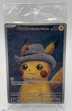Pokemon with Grey Felt Hat 085 Promo Van Gogh Museum 2023 Card 085 SEALED - Image 1