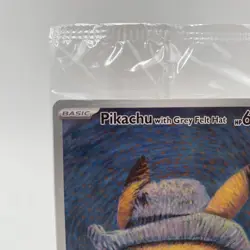 Pokemon with Grey Felt Hat 085 Promo Van Gogh Museum 2023 Card 085 SEALED - Image 3
