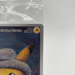Pokemon with Grey Felt Hat 085 Promo Van Gogh Museum 2023 Card 085 SEALED - Image 5