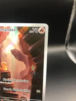 Charmander 168/165 Scarlet & Violet 151 Full Art Pokemon Card LP+ - Image 4