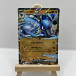 Lucario ex 051/131 Holo SV: Prismatic Evolutions Pokemon Card - NM - Image 1
