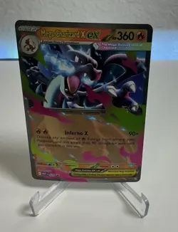 Mega Charizard X ex - 029 - ME: Mega Evolution Promo (MEP) Near Mint Card - Image 1