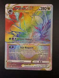 Giratina VStar 201/196 Lost Origin Pokemon Card - Image 1