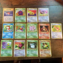 Pokemon TCG Japanese Jungle Vintage Lot 13 Cards Light Play No Duplicates - Image 2