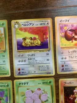 Pokemon TCG Japanese Jungle Vintage Lot 13 Cards Light Play No Duplicates - Image 5