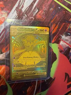 Pokemon TCG Mega Gardevoir EX Holo Gold Card 187/132 Mega Evolution - Image 2