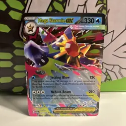 Pokemon card TCG Mega Starmie EX 021/088 Perfect Order playable - Image 1