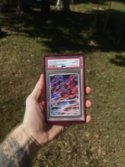 2023 POKEMON PAR EN-PARADOX RIFT ILLUSTRATION RARE #199 GROUDON PSA 10 - Image 1