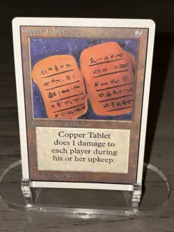 MTG - Magic The Gathering - Copper Tablet - Unlimited NM (D) - Image 1