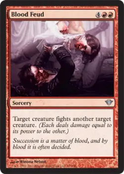 Blood Feud - Damaged, English - Dark Ascension - Image 1