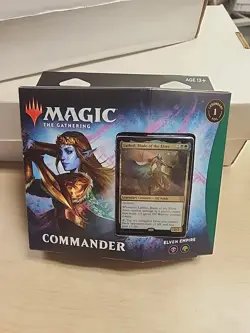 MTG Elven Empire Commander deck Kaldheim Elves SEALED Magic Lathril Golgari - Image 1