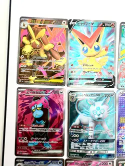 12x japanese Pokemon TCG SR Super Rare mixed card lot assorted sets 5 - Image 2