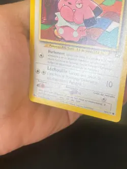 CARTE POKEMON SNUBBULL 74/111 FR COMMUNE NEO GENESIS - EXC - Image 3