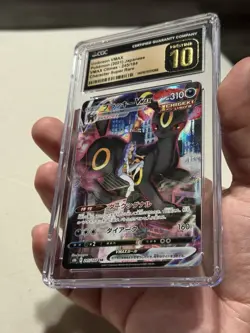 CGC 10 PRISTINE Umbreon VMAX 101/184 Japanese VMAX Climax GOLD LABEL Pokemon TCG - Image 3