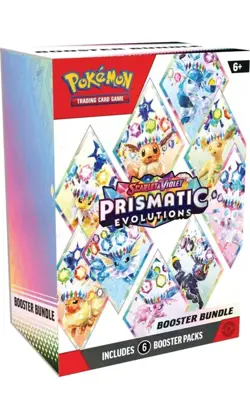 Pokemon TCG: S&V Prismatic Evolutions Factory Sealed Booster Bundle Box - Image 1