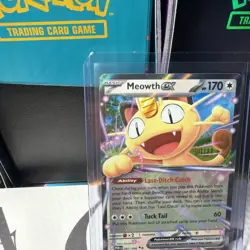 Pokemon TCG Meowth ex 062/088 2026 Perfect Order Double Rare Card - NM - Image 3