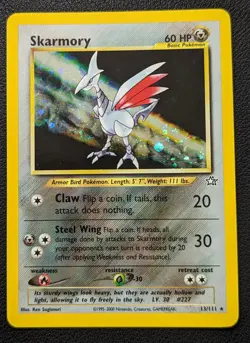 Skarmory | 13/111 | Neo Genesis | Pokemon TCG WOTC | Holo Rare | Nm/LP+ - Image 1