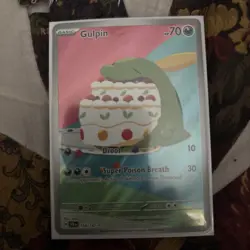 Gulpin 154/142 Illustration Rare Stellar Crown Pokemon TCG Cards - Image 1