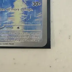 Pokemon TCG Poliwhirl 176/165 Scarlet & Violet 151 Illustration Rare Holo - Image 2
