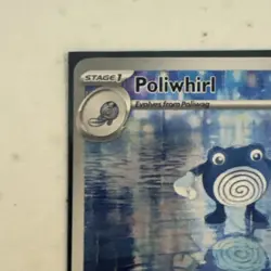 Pokemon TCG Poliwhirl 176/165 Scarlet & Violet 151 Illustration Rare Holo - Image 4