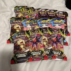 Pokemon TCG Perfect Order Booster Packs Lot Of 15 - Image 2
