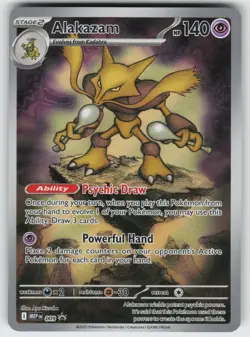 Alakazam Mega Evolution Promo MEP 009 Pokemon - Image 1