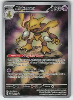 Alakazam Mega Evolution Promo MEP 009 Pokemon - Image 1