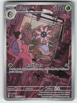 Lileep Illustration Rare SV07: Stellar Crown 145/142 Pokemon - Image 1