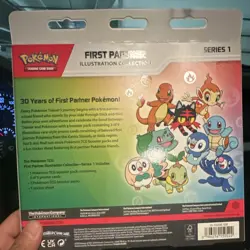Pokemon TCG First Partner Illustration Collection Series 1 Promo Box English - Image 2