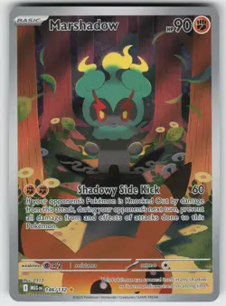 Marshadow Illustration Rare ME01: Mega Evolution 146/132 Pokemon - Image 1
