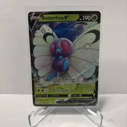 Butterfree V - 001/189 Ultra Rare Darkness Ablaze Pokemon TCG NM - Image 1