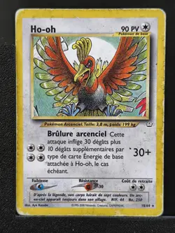 Carte Pokemon Ho-Oh 18/64 Edition 2 Ed 2 Neo Revelation Wizards FR 3 - Image 2