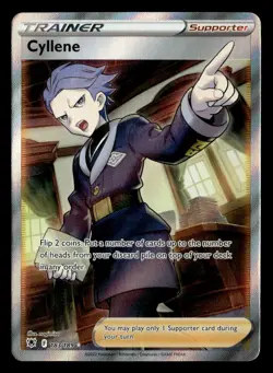 Pokemon Cyllene (Full Art) #183/189 tcg Near Mint or Better - Image 1