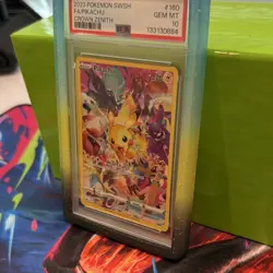 Pokemon Crown Zenith Pikachu Full Art Secret Rare Holo PSA 10 #160/159 - Image 2