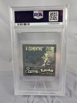 Pokemon #150 Mewtwo Sticker Series 1 Artbox 1999 VINTAGE PSA 6 - Image 2