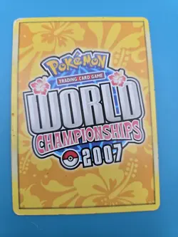 2007 POKEMON WORLD CHAMPIONSHIPS PROMO 93/130 VG - Image 2