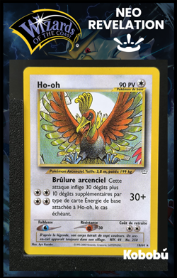 Carte Pokemon Ho-Oh 18/64 Edition 2 Ed 2 Neo Revelation Wizards FR 1 - Image 1