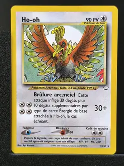 Carte Pokemon Ho-Oh 18/64 Edition 2 Ed 2 Neo Revelation Wizards FR 1 - Image 2