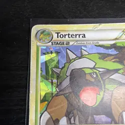 2010 Pokemon, HGSS Unleashed Promos, #10/95 Torterra, Cracked Ice Holo Rare (b) - Image 2