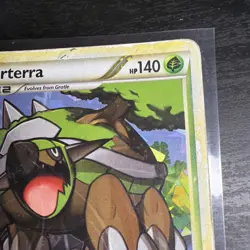 2010 Pokemon, HGSS Unleashed Promos, #10/95 Torterra, Cracked Ice Holo Rare (b) - Image 3