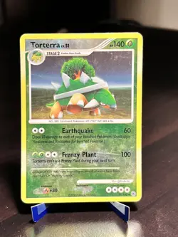 2008 Pokemon Diamond & Pearl Majestic Dawn Torterra Reverse Holo #30/100 - Image 1