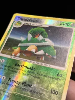 2008 Pokemon Diamond & Pearl Majestic Dawn Torterra Reverse Holo #30/100 - Image 2
