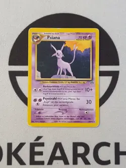 Pokemon Karte Psiana 20/75 Neo Entdeckung Set Deutsch Pokemon Original TCG - Image 2