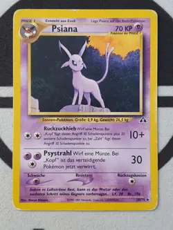 Pokemon Karte Psiana 20/75 Neo Entdeckung Set Deutsch Pokemon Original TCG - Image 3