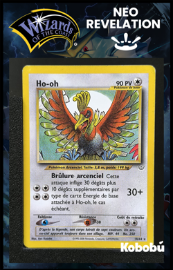 Carte Pokemon Ho-Oh 18/64 Edition 2 Ed 2 Neo Revelation Wizards FR 2 - Image 1
