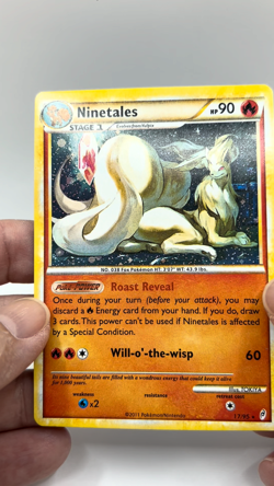 Ninetales - 17/95 (Call of Legends) - NONHOLO Pokemon TCG 2011 *LP* - Image 2