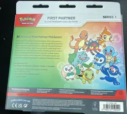 4X Pokemon TCG First Partner Illustration Collection Series 1 Sealed 🔥Lot OF 4 - Image 2