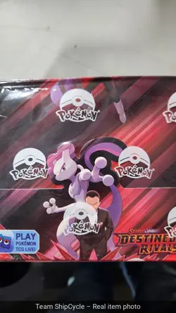 Factory Sealed Pokemon Scarlet and Violet Destined Rivals Booster Box G1N - Image 3
